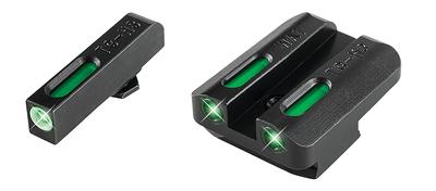Brite-Site TFX Sights for Walther PPS Green Rear/Green With Focus Lock Front