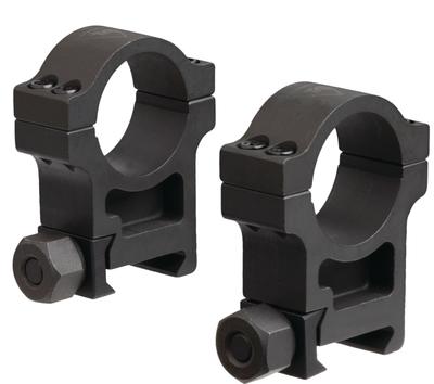 AccuPoint Extra-High Aluminum Rings Hard Coat Black One Inch