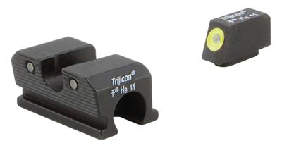Trijicon Heavy Duty Night Sights Yellow Front Outline Walther 99/PPQ