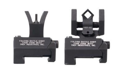 Micro Tritium M4 Front and DOA Rear Folding BattleSight Set Black