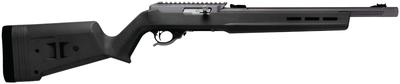 X-Ring Open Sight Rifle .22 Long Rifle 16.5 Inch Threaded Barrel 1/2x28 TPI Gun Metal Gray Finish TacSol Trigger Magpul Hunter Stock Black Finish 10 Round