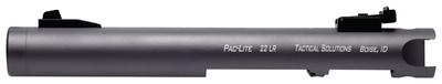 Pac-Lite Fluted Threaded Barrel .22 Long Rifle 4.5 Inch Matte Black Finish