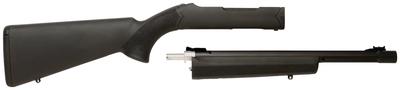 Ruger 10/22 Takedown Threaded Barrel and Stock Combo 16.5 Inch Threaded Barrel Matte Black Finish Adjustable Sights Black Hogue Overmolded Stock