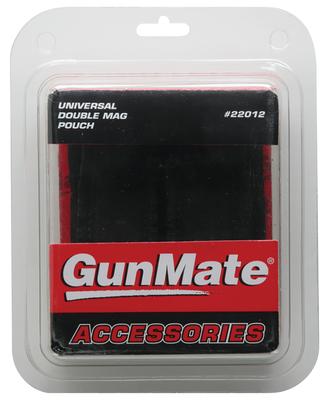GunMate Universal Double Mag Pouch Black