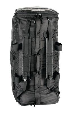 Side-Armor Tactical Equipment Bag With Padded Carry Straps Black