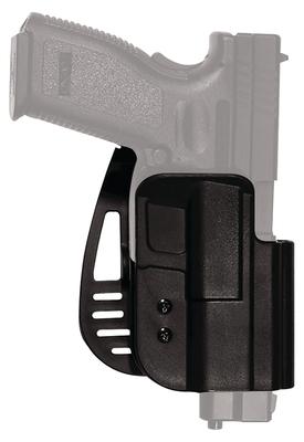 Kydex Paddle Holsters Size 26 Springfield XD Full Size Black Left Hand