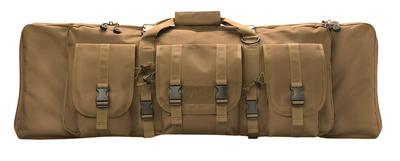 Tactical Assault Rifle Soft-sided Case With Pockets and Adjustable Shoulder Strap Dark Earth 36 Inch