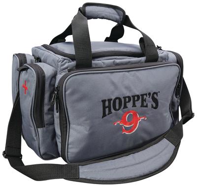 Medium Range Bag Gray/Black With Hoppe's Logo