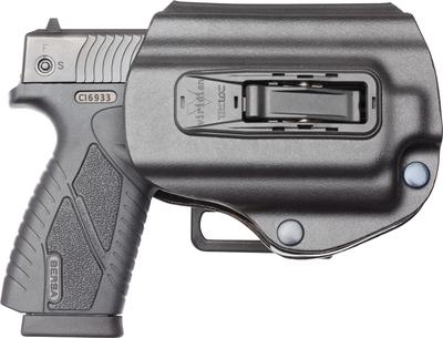 TacLoc Laser-Ready Autolocking Holster For Bersa Thunder CC 9mm and BPCC With C5 Series Laser Black