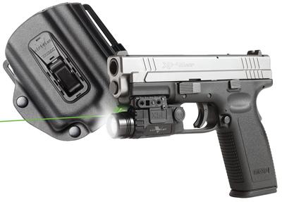 X5L Green Laser and Light Plus TacLoc Holster Package Springfield XD/XDM 9mm/.40/.45