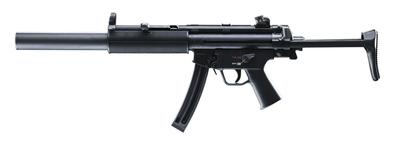 H&K Model MP5 SD .22 Long Rifle 16.1 Inch Barrel Retractable Stock SD-Type Forearm Pistol Grip Adjustable Sights 10 Round
