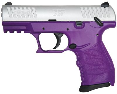 Model CCP 9mm 3.54 Inch Barrel 3-Dot Sights Stainless Slide and Royal Purple Frame 8 Round - AcuSport Exclusive!