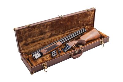 912K Sporter 12 Gauge 3 Inch Chamber 28 Inch Barrel Fiber Optic Sights Oil Finished Select Turkish Walnut Stock Presentation Case