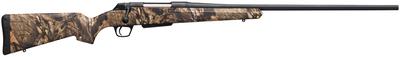 Model XPR Hunter .243 Winchester 22 Inch Barrel Matte Blue Finish No Sights Mossy Oak Break-Up Country Synthetic Stock 3 Round
