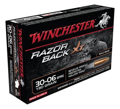 Razorback XT Rifle Ammunition .30-06 Springfield 180 Grain Razorback XT