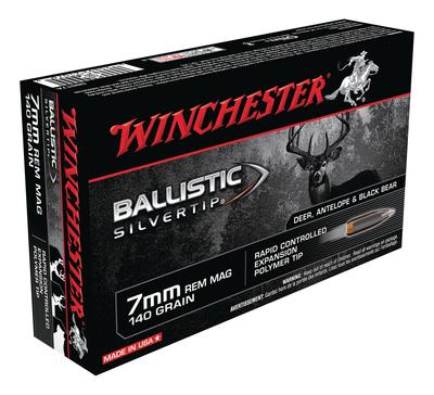 Ballistic Silvertip 7mm Remington Magnum 140 Grain