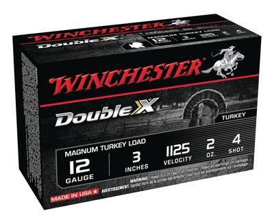 Double X Magnum Turkey Loads Copper Plated Buffered12 Gauge 3 Inch 1125 FPS 2 Ounce 4 Shot
