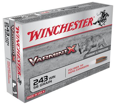 Varmint X .243 Winchester 58 Grain Varmint X Polymer
