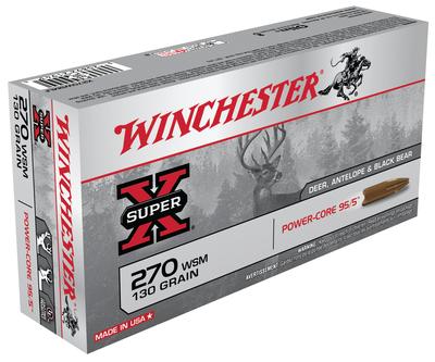 Super-X Power Core .270 Winchester Short Magnum 130 Grain Power Core 95-5