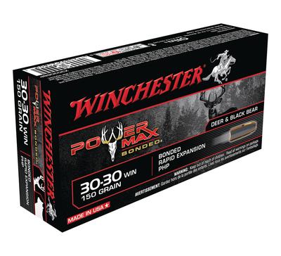 Power-Max .30-30 Winchester 150 Grain Protected Hollow Point Bonded