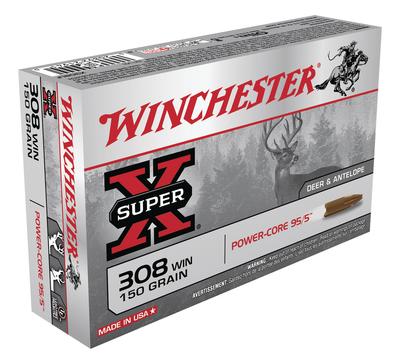 Super-X Power Core .308 Winchester 150 Grain Power Core 95-5
