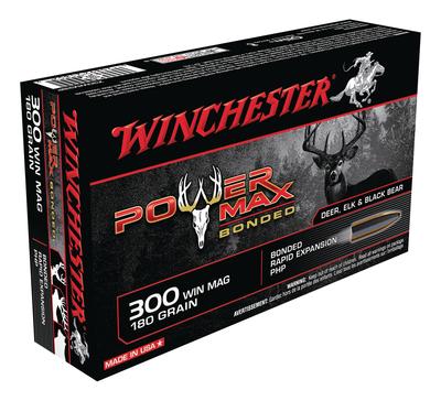 Power-Max .300 Winchester Magnum 180 Grain Protected Hollow Point Bonded