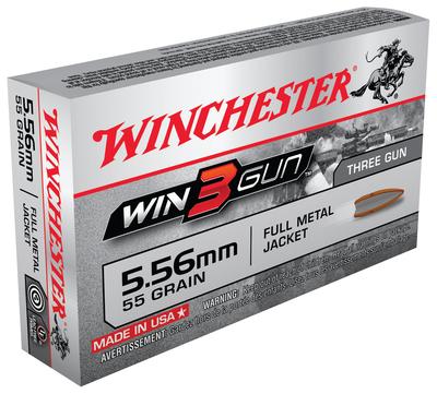 Win3Gun Competition 5.56mm 55 Grain Full Metal Jacket