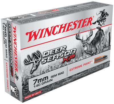 Deer Season XP 7mm Remington Magnum 140 Grain Extreme Point Polymer Tip