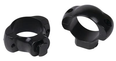 Rotary Dovetail Steel Extension Rings Extension Front/Standard Rear 1 Inch Medium Black