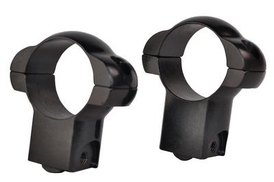 Steel Rings Ruger 77 Rifle 1 Inch High Black