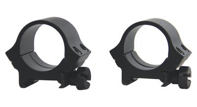 Redfield 4 Hole Aluminum Rings 1 Inch High Matte Black