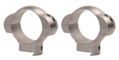 .22 Caliber Ring Mounts For Grooved Receivers 1 Inch Medium Black