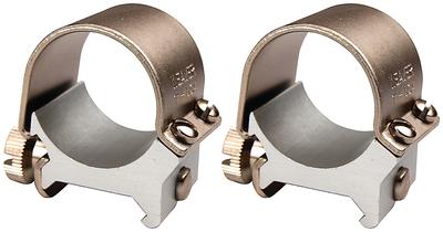 Detachable Top Mount Rings Medium Stainless