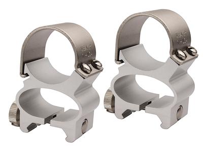 Detachable See-Thru Mount Rings Stainless 1 Inch