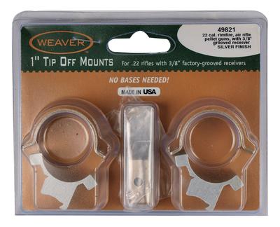 Tip-Off See-Thru Pro-View Mounts 1 Inch Stainless Steel
