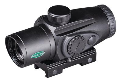 3x30 Prism Scope Red Dot Reticle 8-Level Reticle Brightness Selector Fast Focus Diopter Adjustment Matte Black