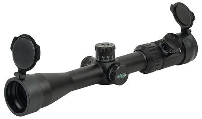 Kaspa Tactical Scope 3-12x44mm Side Focus Illuminated Tactical Mil-Dot Reticle Matte Black