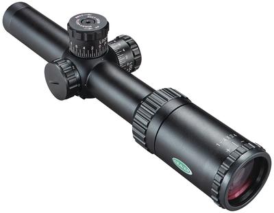 Kaspa Tactical Scope 1.5-6x32mm 1/2-inch MOA Adjustments Illuminated Dual-X Reticle Matte Black
