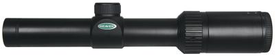 Kaspa Scope 1-4x24mm 1/4-inch MOA Adjustments Dual-X Reticle Matte Black Finish 30mm