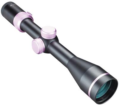 Kaspa Rimfire Scope 3-9x40mm Dual-X Reticle Matte Black With Pink Enhancements