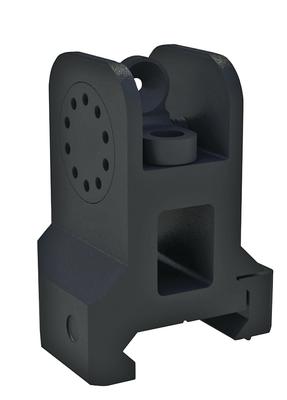 AR-15/M16 Fixed Back-Up Iron Sight Black