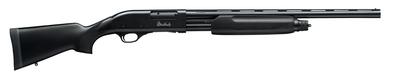 Model PA-08 Synthetic Compact 20 Gauge 22 Inch Vent Rib Barrel Matte Black Finish 3 Inch Chamber Black Synthetic Stock 5 Round