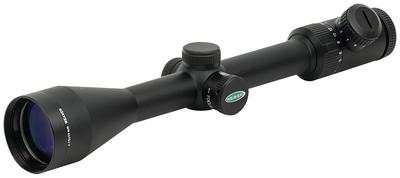 Kaspa Scope 4-16x44mm Side Focus 1/4-inch MOA Adjustments Illuminated Reticle Matte Black
