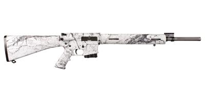 Model Snow Camo VEX-SS .223 Remington 20 Inch Stainless Steel Fluted Barrel No Sights Solid A2 Stock With Snow Camouflage Finish 5 Round