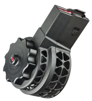 X-25 Skeletonized AR Drum Magazine .308 50 Round Black