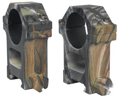 4-Screws Scope Rings AR-Tall One Inch Picatinny Realtree AP Camouflage