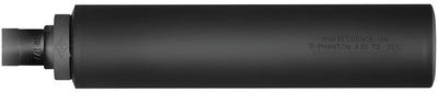 Black Titanium Q.D. Phantom 5.56mm Suppressor 1/2-28 TPI Flash Hider Mount 6.785 Inches Black Matte Cerakote Finish - All NFA Rules Apply
