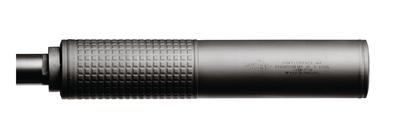 Stainless Q.D. Phantom M2 .30 Caliber Suppressor With Flash Hider Mount 8.5 Inches Black Matte Finish 1/2-36 TPI - All NFA Rules Apply