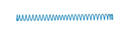 Color Coded Recoil Springs Blue 12 Pound