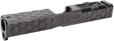 Glock 19 Hex Gen 3 Stripped Slide with RMR Cover Plate Gray
